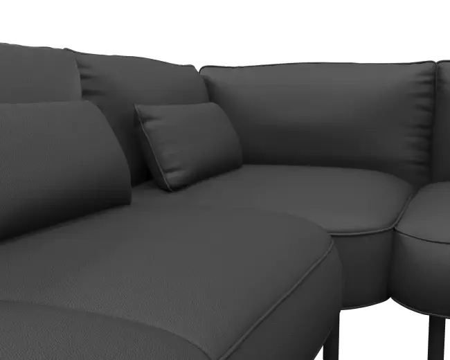 Cortona 2.5 Sitzer Eckcouch Open-End 4