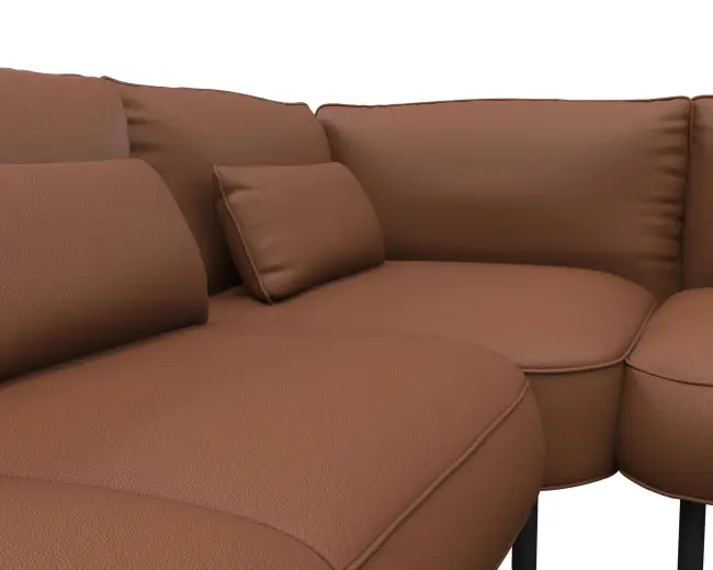 Cortona 2.5 Sitzer Eckcouch Open-End 4