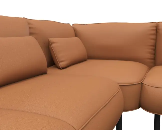 Cortona 2.5 Sitzer Eckcouch Open-End 4