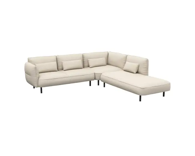 Cortona 2.5 Sitzer Eckcouch Open-End 2