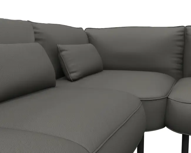 Cortona 2.5 Sitzer Eckcouch Open-End 4