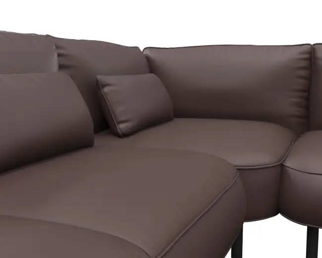 Cortona 2.5 Sitzer Eckcouch Open-End 4