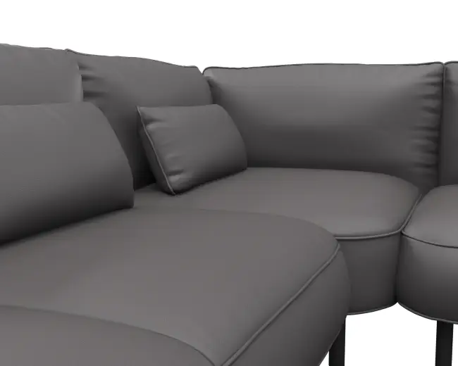 Cortona 2.5 Sitzer Eckcouch Open-End 4