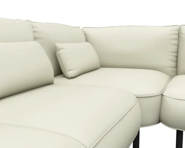 Cortona 2.5 Sitzer Eckcouch Open-End 4
