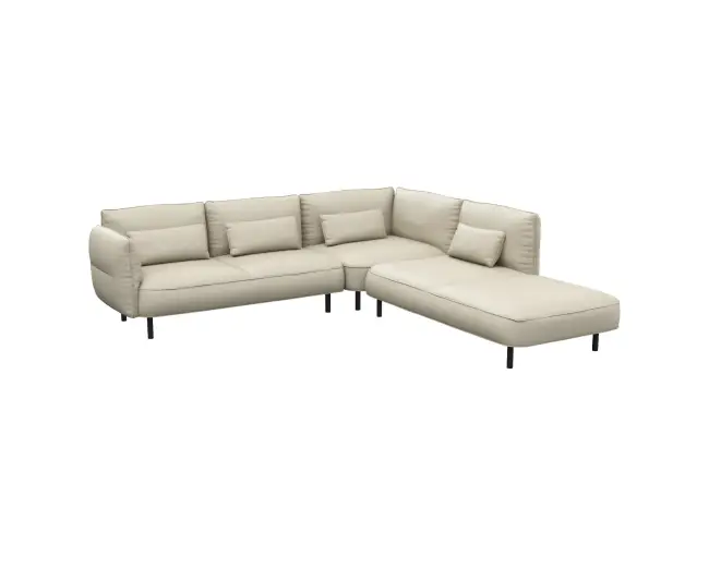 Cortona 2.5 Sitzer Eckcouch Open-End 2