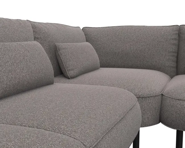 Cortona 2.5 Sitzer Eckcouch Open-End 4