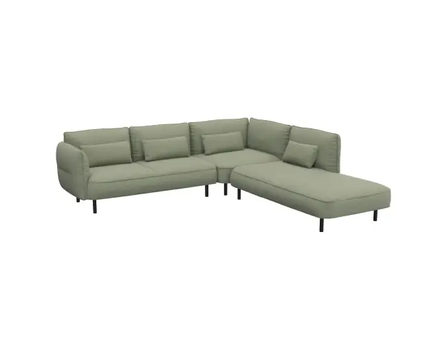 Cortona 2.5 Sitzer Eckcouch Open-End 2