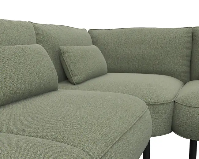 Cortona 2.5 Sitzer Eckcouch Open-End 4
