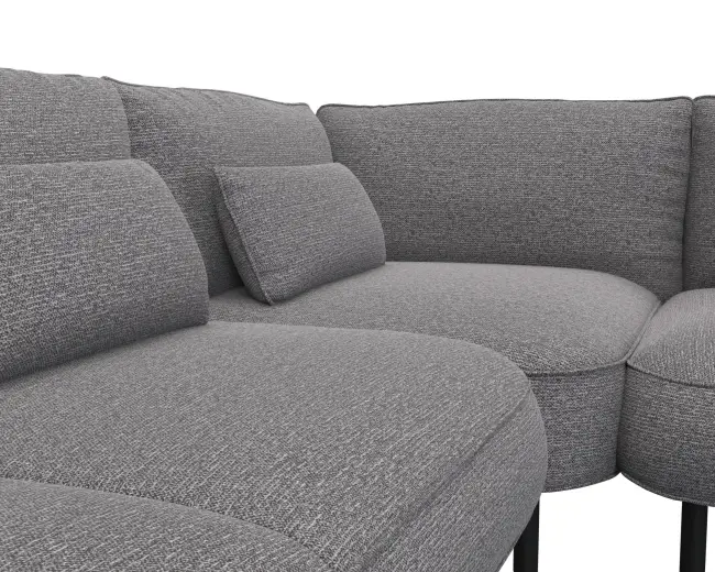 Cortona 2.5 Sitzer Eckcouch Open-End 4