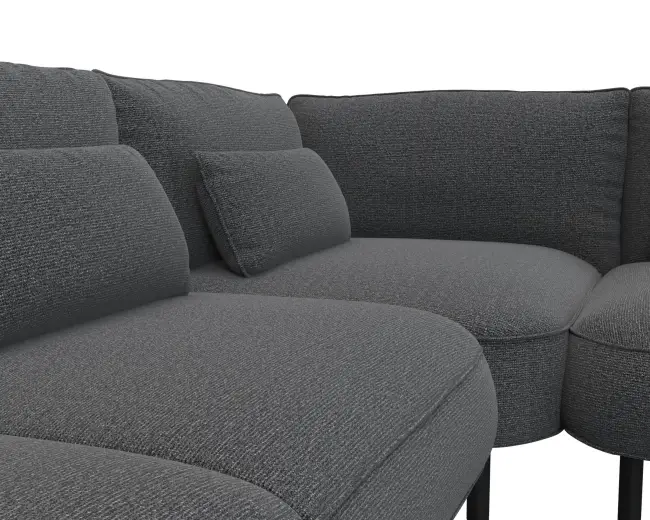 Cortona 2.5 Sitzer Eckcouch Open-End 4