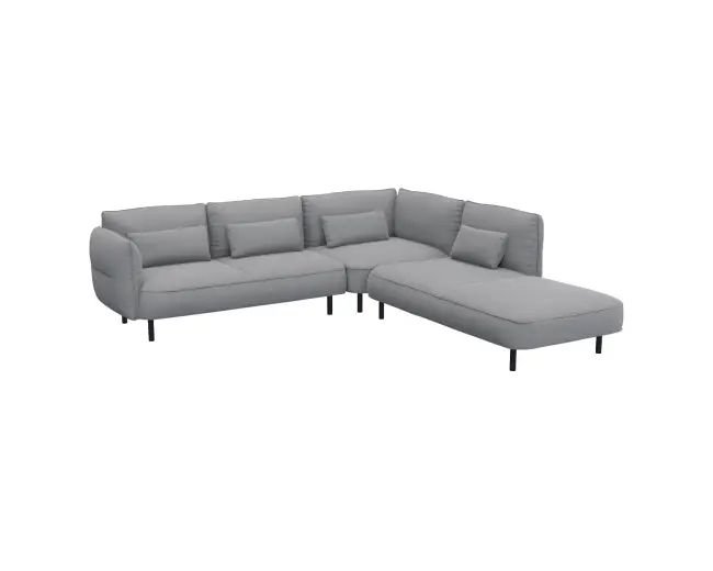 Cortona 2.5 Sitzer Eckcouch Open-End 2