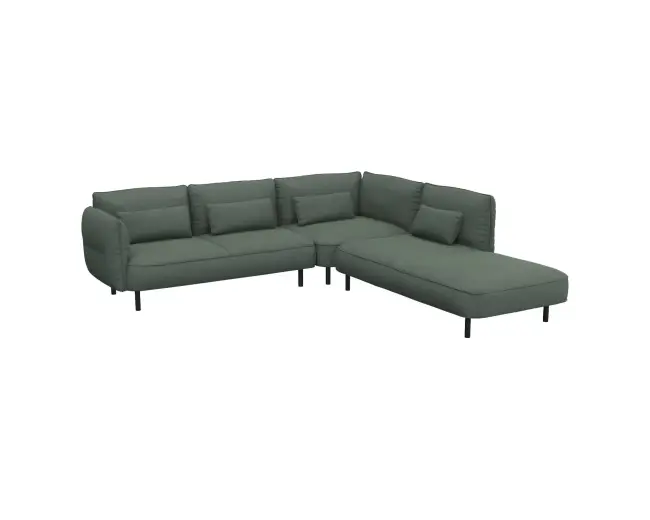 Cortona 2.5 Sitzer Eckcouch Open-End 2