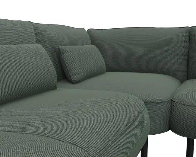 Cortona 2.5 Sitzer Eckcouch Open-End 4