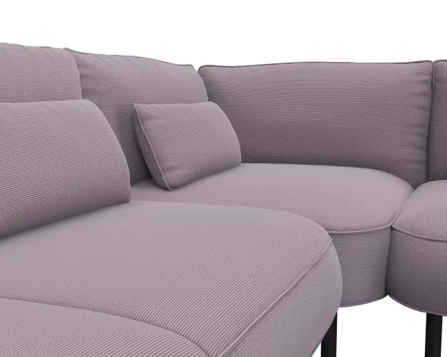 Cortona 2.5 Sitzer Eckcouch Open-End 4