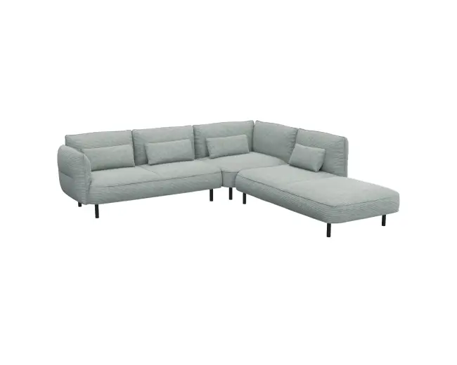 Cortona 2.5 Sitzer Eckcouch Open-End 2