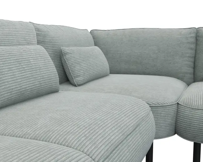 Cortona 2.5 Sitzer Eckcouch Open-End 4