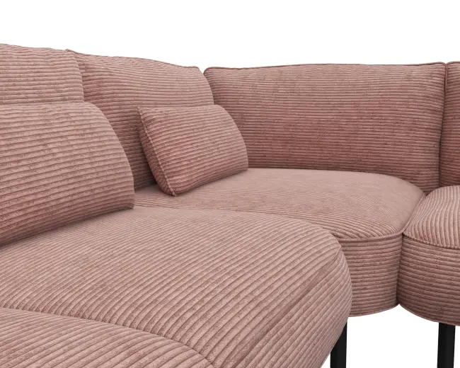 Cortona 2.5 Sitzer Eckcouch Open-End 4