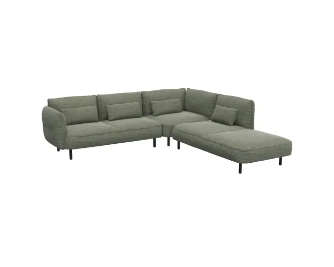 Cortona 2.5 Sitzer Eckcouch Open-End 2