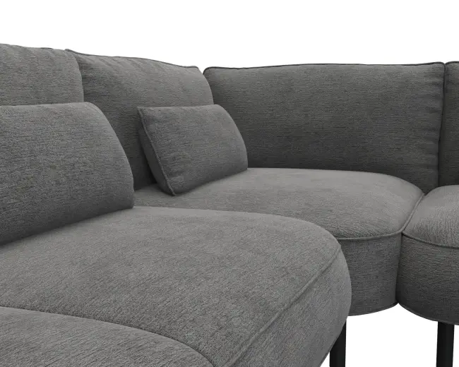 Cortona 2.5 Sitzer Eckcouch Open-End 4