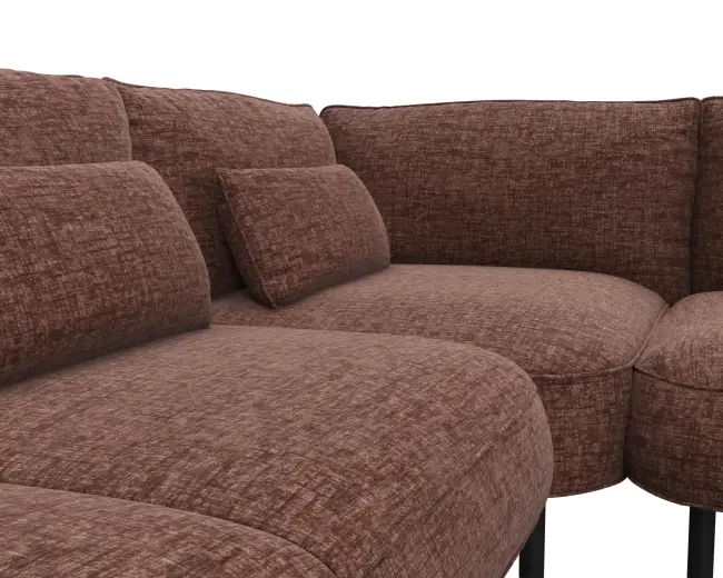Cortona 2.5 Sitzer Eckcouch Open-End 4
