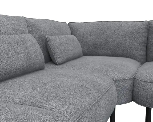 Cortona 2.5 Sitzer Eckcouch Open-End 4