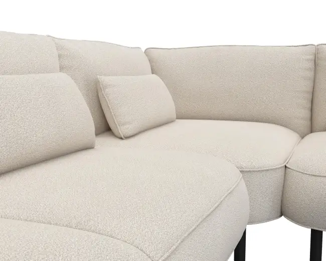 Cortona 2.5 Sitzer Eckcouch Open-End 4