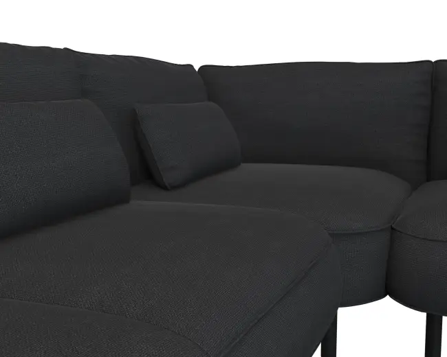 Cortona 2.5 Sitzer Eckcouch Open-End 4