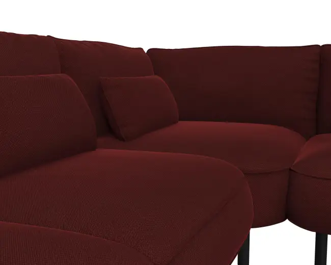 Cortona 2.5 Sitzer Eckcouch Open-End 4