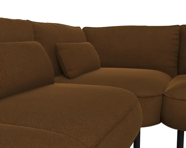 Cortona 2.5 Sitzer Eckcouch Open-End 4