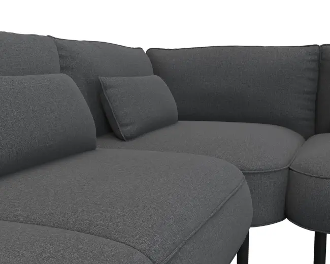 Cortona 2.5 Sitzer Eckcouch Open-End 4