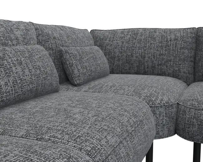 Cortona 2.5 Sitzer Eckcouch Open-End 4
