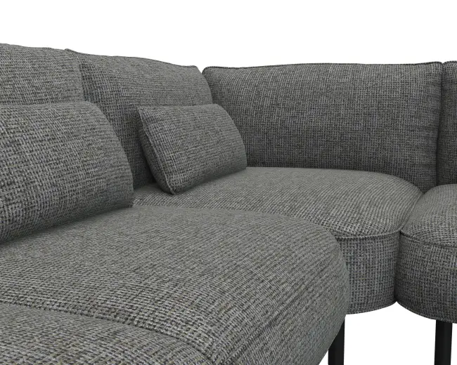 Cortona 2.5 Sitzer Eckcouch Open-End 4