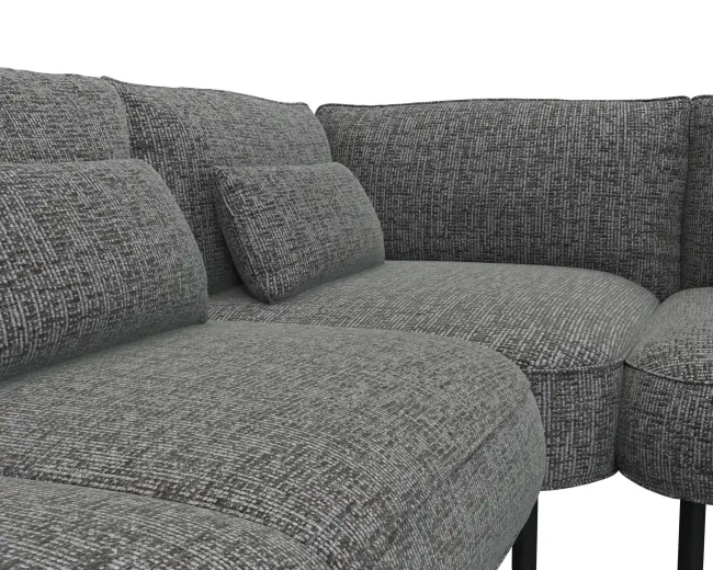 Cortona 2.5 Sitzer Eckcouch Open-End 4