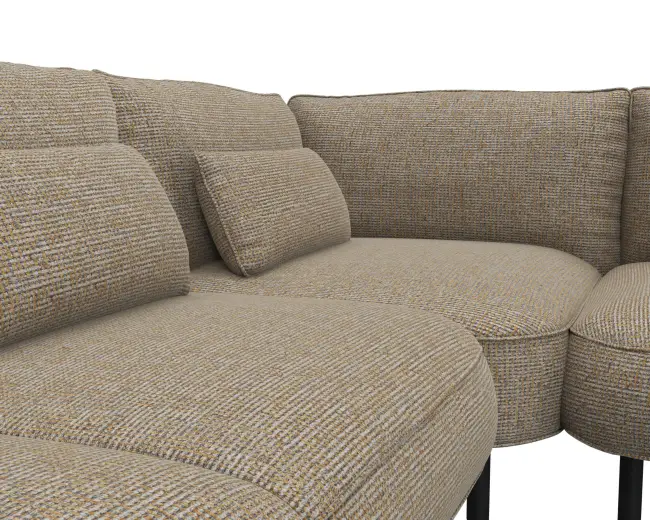 Cortona 2.5 Sitzer Eckcouch Open-End 4