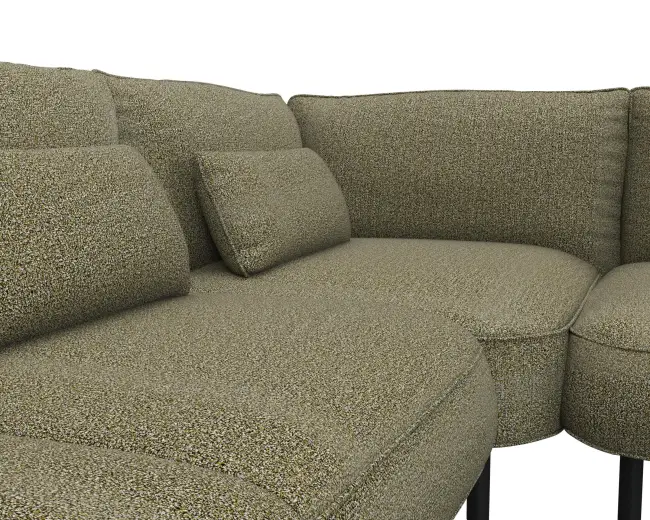 Cortona 2.5 Sitzer Eckcouch Open-End 4