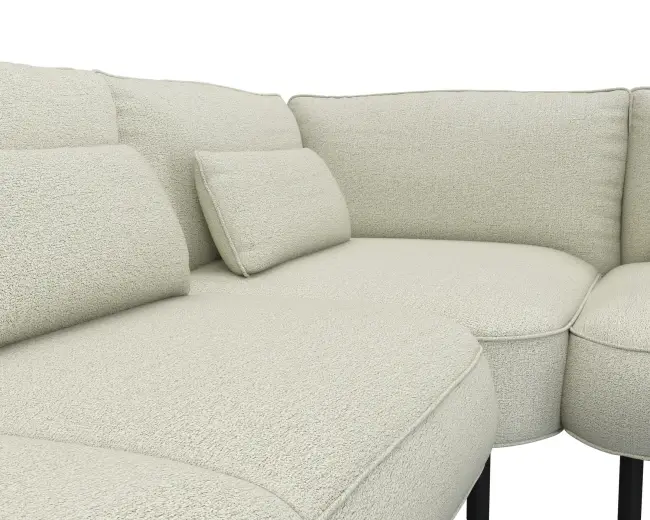 Cortona 2.5 Sitzer Eckcouch Open-End 4