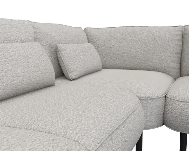 Cortona 2.5 Sitzer Eckcouch Open-End 4