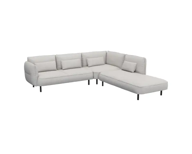 Cortona 2.5 Sitzer Eckcouch Open-End 2