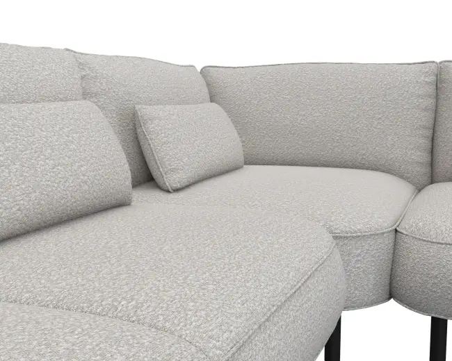 Cortona 2.5 Sitzer Eckcouch Open-End 4
