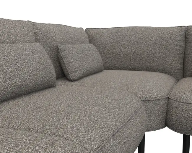 Cortona 2.5 Sitzer Eckcouch Open-End 4