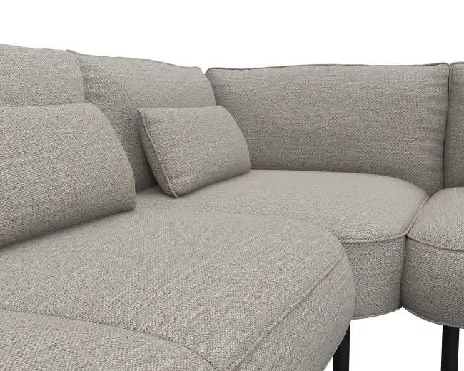 Cortona 2.5 Sitzer Eckcouch Open-End 4