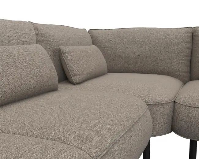 Cortona 2.5 Sitzer Eckcouch Open-End 4