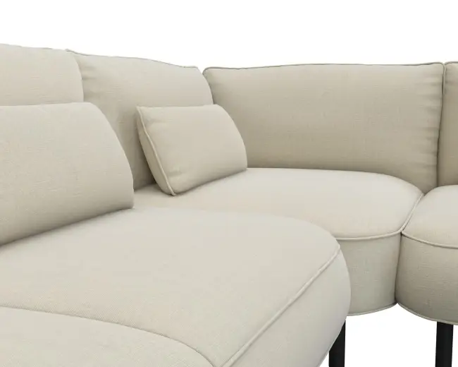 Cortona 2.5 Sitzer Eckcouch Open-End 4