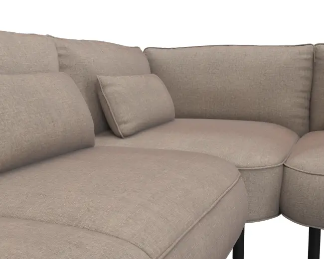 Cortona 2.5 Sitzer Eckcouch Open-End 4