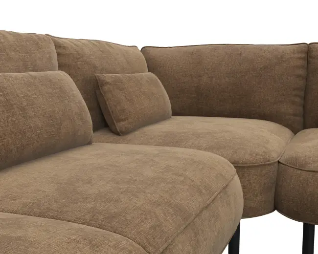 Cortona 2.5 Sitzer Eckcouch Open-End 4