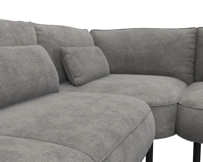 Cortona 2.5 Sitzer Eckcouch Open-End 4
