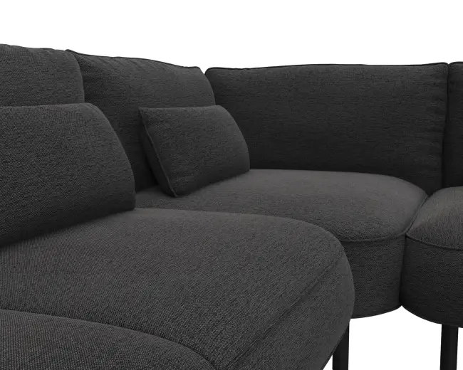 Cortona 2.5 Sitzer Eckcouch Open-End 4