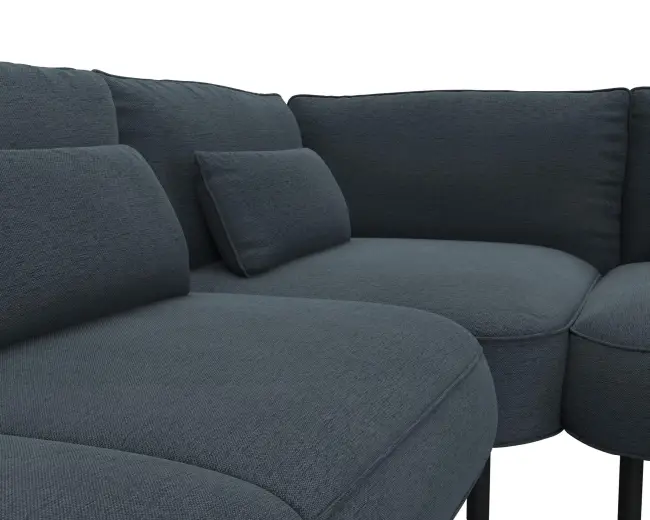 Cortona 2.5 Sitzer Eckcouch Open-End 4