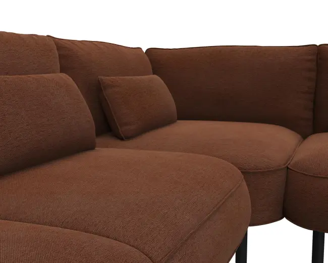 Cortona 2.5 Sitzer Eckcouch Open-End 4