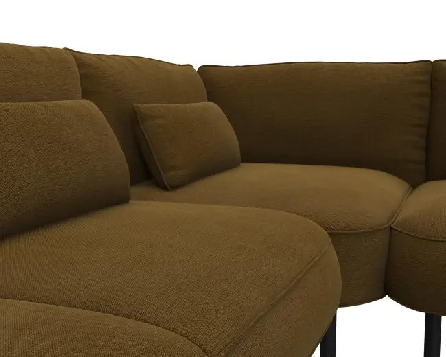 Cortona 2.5 Sitzer Eckcouch Open-End 4